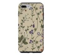 Vintage Wildflower Botanical Cottagecore Floral Case for iPhone 7 Plus/8 Plus