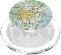 Vintage Wilmington NC Map (1971) PopSockets PopGrip for MagSafe