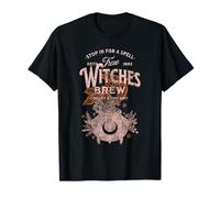 Vintage WITCHES BREW Wizard COFFEE Company Caffeine Funny Co T-Shirt