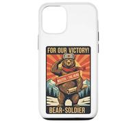 Vintage Wojtek Bear Soldier Propaganda Case for iPhone 12/12 Pro