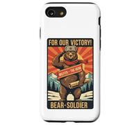 Vintage Wojtek Bear Soldier Propaganda Case for iPhone SE (2020) / 7/8