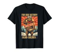 Vintage Wojtek Bear Soldier Propaganda T-Shirt