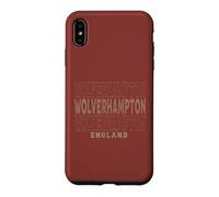 Vintage Wolverhampton England Case for iPhone XS Max