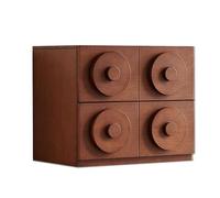 Vintage Wooden Chest of Drawers - Antique Sideboard Cabinet for Living Room & Bedroom Storage Rustic Furniture Retro Style Space-Saving Solution