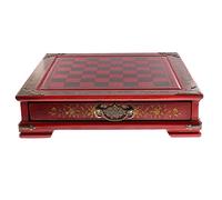 Vintage Wooden Chinese Chess Board Table Games Set Gift Collectibles