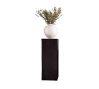 Vintage Wooden Square Plant SupportCharred Root Plant Stand Artistic Flower Pot Holder Decorative Indoor Garden Stool Stylish Home Décor for Plant Lovers