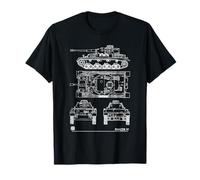 Vintage World War 2 German Tank Panzer IV T-Shirt