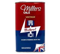 Vintage Worm Steering Box Oil, 1 Litre, Non-EP Mineral Oil, Classic Vehicle Compatible