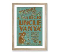 Vintage WPA Poster Uncle Vanya (2) Framed Print | A2 Oak Framed Wall Art | Ready to Hang | Classic Nature Picture | Living Room Bedroom Lounge Office