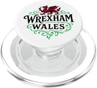Vintage Wrexham Wales Welsh Dragon PopSockets PopGrip for MagSafe