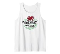 Vintage Wrexham Wales Welsh Dragon Tank Top