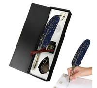 Vintage Writing Pen and Ink Kit | Antique and Traditional Writing Tool - Decorative Drawing Pen - For Writers Artists, Students Enthusiastic History and Teachers