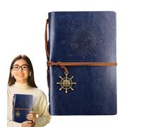 Vintage Writing | Retro Notebook Pirate Style Journal, Antique Writing Pad | Soft Paper School Stationery Supply, Guardians Organizer