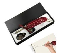 Vintage Writing Tool Fountain Pen & Ink Set - Note Taking Pens | For Beginners Writers Authors Readers Painters Students Teachers Collectors Artists Birthday