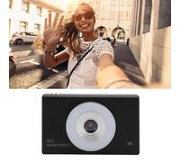 Vintage Y2k Camera, 48MP Digital Camera Cheap, 4K HD Retro CCD Camera with Fill Light, 8X Zoom, Compact Small Travel Camera for Teens Kids (Black)