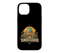 Vintage Yamoussoukro Ivory Coast Travel Landmark Gift Case for iPhone 14