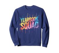 Vintage YEARBOOK SQUAD Teacher Staff Team Write Photographer Sweatshirt