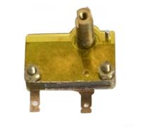 Vintage Yellow Variable Capacitor 15x10cm Radio Restoration | Robust metal build, for ideal for transistor receivers, for durable construction, hobbyist projects