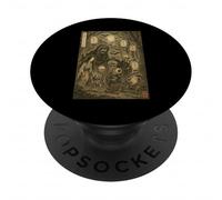 Vintage Yokai Ghost Parage Japanese Sumi-e Otaku PopSockets Adhesive PopGrip