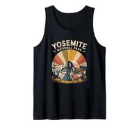 Vintage Yosemite National Park 60s 70s Retro Hiking Tee Camp Tank Top