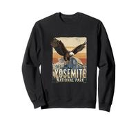 Vintage Yosemite National Park Retro Mountain Wildlife Trip Sweatshirt