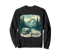 Vintage Yosemite National Park Retro Mountain Wildlife Trip Sweatshirt