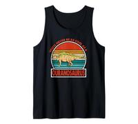 Vintage You'll Never Be As Cool As A Ouranosaurus Dinosaur Tank Top