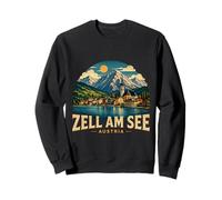 Vintage Zell am See Austria Travel Souvenir Landmark Gift Sweatshirt