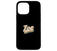 Vintage Zoe Personalized Name Zoe Case for iPhone 13 Pro Max