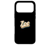 Vintage Zoe Personalized Name Zoe Case for iPhone 17 Pro Max