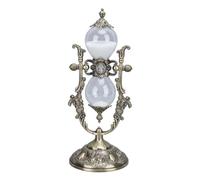 Vintage15 Minute Hourglass Sand Timer,Vintage Hourglass Timer with Rotating Sand, 15 Minutes Engraved Embossed Decorative Desk Clock for Office and Home (Bronze Color)