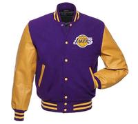 Vintagearc Men’s LA laker Basketball Varsity Letterman Jacket | Laker National Basketball League Varsity Jacket for Men