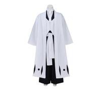 VintageCos Anime Bleach Hirako Shinji Cosplay Costumes Kimono Suit 5th Division Captain Outfits for Halloween (M)