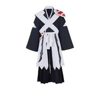 VintageCos Anime Bleach Kurosaki ichigo Cosplay Costume Thousand Year Blood War Men’s Kimono Outfits (M)