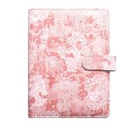 Vintaged Embossed Leather = Binder Cover Notebook with 120 Sheets for Journal Planner and School Supplies Chinese Type Notebook