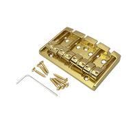 Vintages Styles 4 String Bass Bridge Electric Guitar Accessory Guitar Bridges Bass Bridge Assembly Replacements Parts Assembly Set