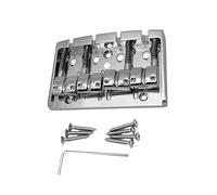 Vintages Styles 4 String Bass Bridge Electric Guitar Accessory Guitar Bridges Bass Bridge Assembly Replacements Parts Assembly