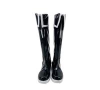 Vintcos LKCB Cosplay Boots boot Shoe Shoes made for Bōkaroido Black Rock Shooter