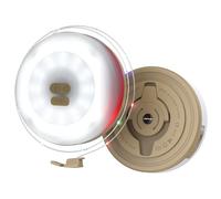VINTEAM 2-in-1 Multi-Function RGB String Lights 6.8m/22ft, Camping String Lights Reel with USB Rechargeable App Control, Ipx65 Retractable Camping Light for Outdoor Indoor Home Garden