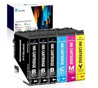 Vintella Compatible 405XL Ink Cartridge Multipack Replacement for Epson 405XL Ink Cartridges Multipack Compatible with Epson Workforce WF-3820 WF-4820 WF-7830 WF-4830 WF-7840 WF-3825 WF-4825 (6-Pack)