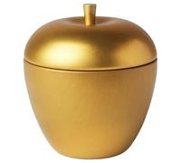 VINTERFINT Scented Candle in Metal Tin - Apples-Shaped Gold Winter Appless | 24hr Burn Time| Christmas Scented Candle with Vanilla, Cinnamon, & Apples Aroma