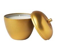 VINTERFINT Scented Candle in Metal Tin | Apples-Shaped Winter Apples Gold Candle | 24 Hour Burn | Perfect Xmas Decoration & Gift