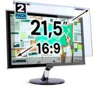 VINTEZ Blue Light Screen Protector for 21.5 Inch Computer Monitor and Laptop - Anti-UV Blue Light Blocking Film for Desktop PC, Eye Protection Filter, 19.3" x 11.3", 2 Pack