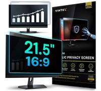 VINTEZ Universal 21.5" - 16:9 Aspect Ratio - Computer Privacy Screen Filter for Widescreen Computer Monitors - 19.3" x 11.3" = 491 x 288 mm - Monitor Frame Hanging Type