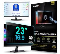 VINTEZ Universal 23" - 16:9 Aspect Ratio - Computer Privacy Screen Filter for Widescreen Computer Monitors - 20.6" x 12.0" = 524 x 306 mm - Monitor Frame Hanging Type