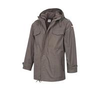 VINTIKA German Parka Army Jacket Military Bundeswehr Style NATO Field Coat with Lining and Hood [Olive, 56]