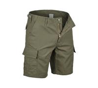 VINTIKA Mens Army Combat Shorts Military Cargo Work Shorts Hiking Travel Camping Multi Pocket Poly Cotton Adjustable Waist