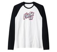 Vinton Virginia Classic Retro Design Raglan Baseball Tee