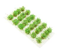 VINTORKY 1 Box of Simulated Grass Tuft in Green Plastic for Miniature Scene Production and Model Train Railway, Decorative and Can Be Cut Freely for Realistic Gaming Scenery and DIY
