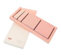 VINTORKY 1 Box Pink Self-adhesive Note Pads Paper Sticky Memo Papers